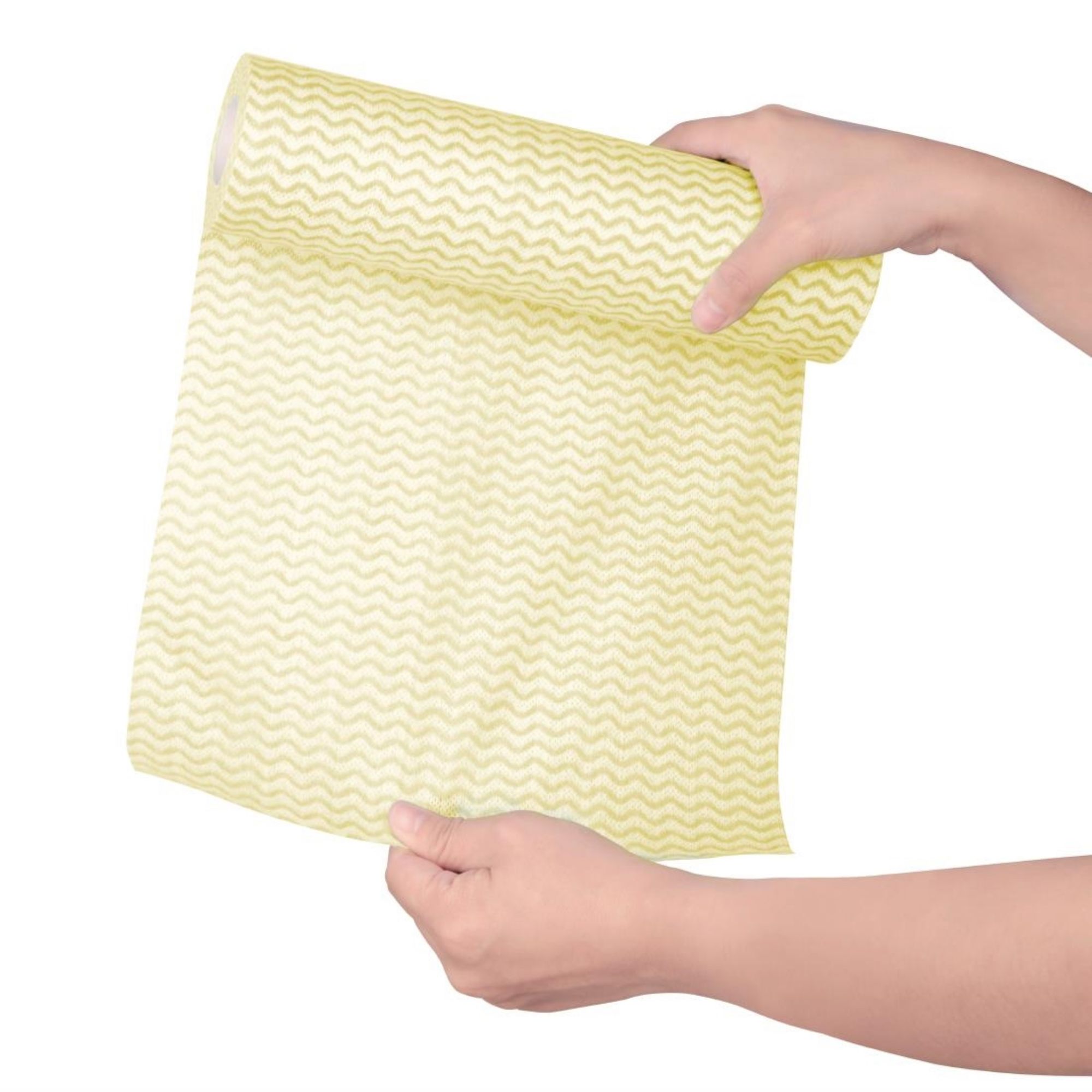 Picture of Jantex Non Woven Cloth Yellow (Roll of 100 Sheets)