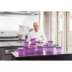 Picture of Araven Allergen Polypropylene 1/6 Gastronorm Food Container Purple 2.6L - CM786