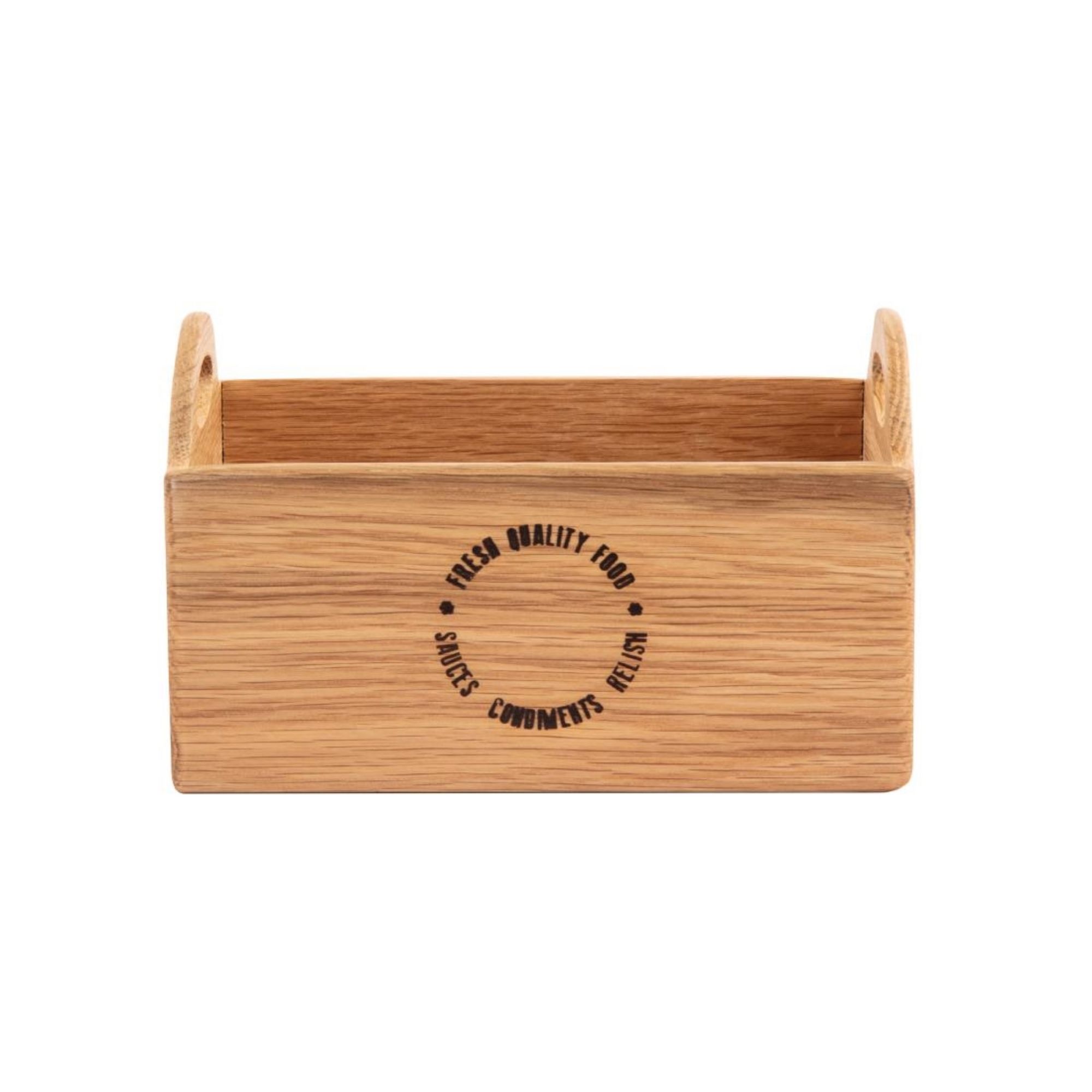 Picture of Olympia Oak Printed Table Caddy 230mm