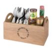 Picture of Olympia Oak Printed Table Caddy 230mm - CN517