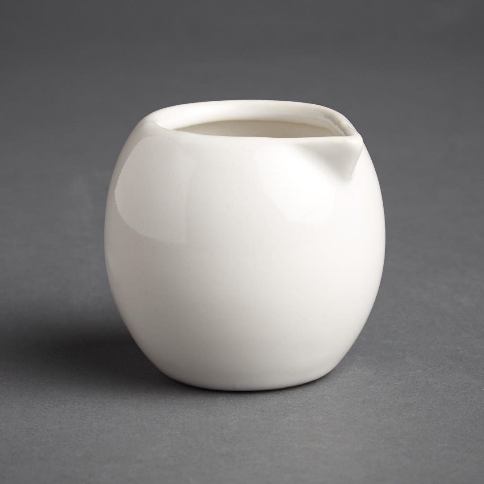 Picture of Olympia Cafe Milk Jug White - 70ml 2.36fl oz (Box 6)