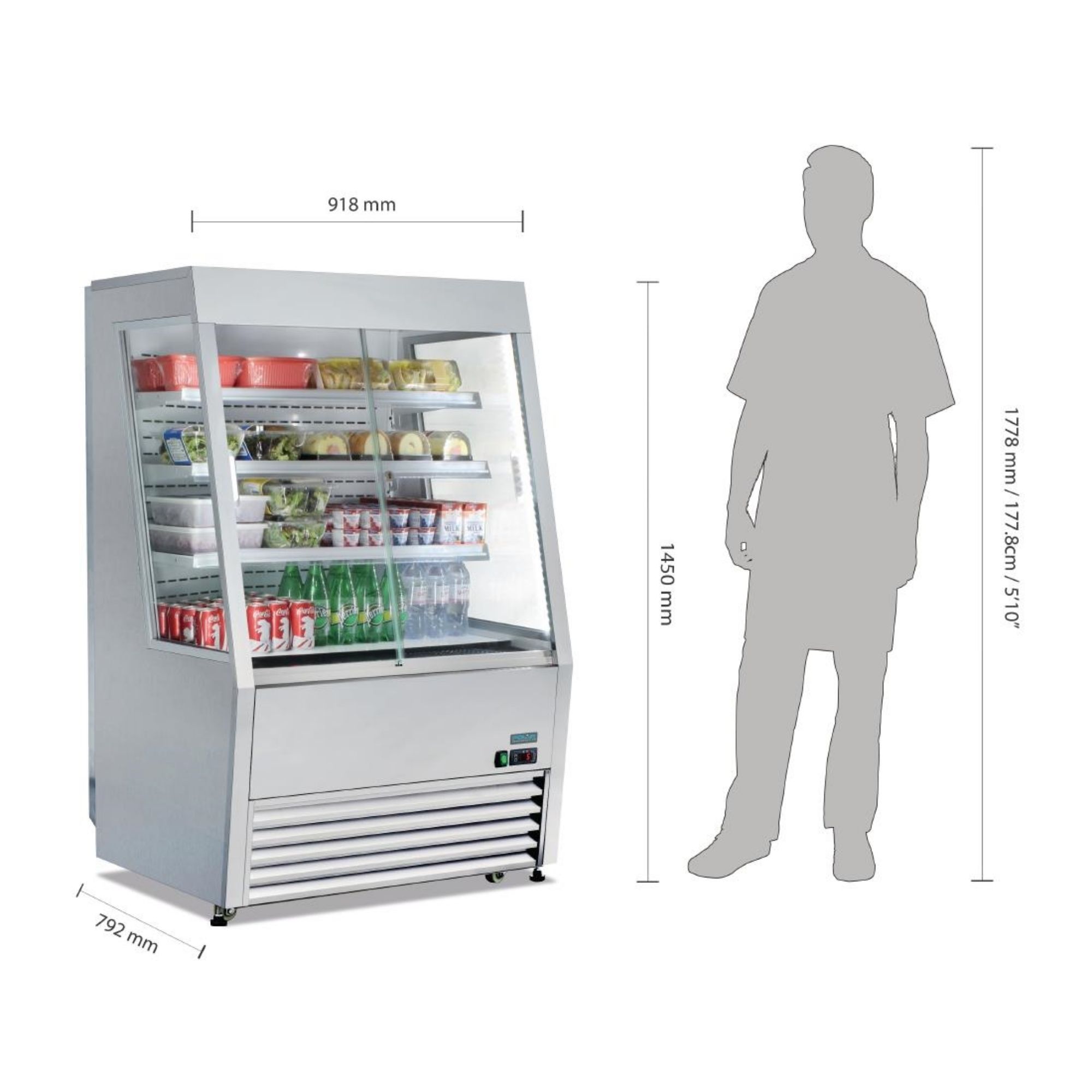Picture of Polar G-Series Multideck Display Fridge 918mm