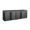 Picture of CombiSteel Backbar Cooler Black 4 Doors