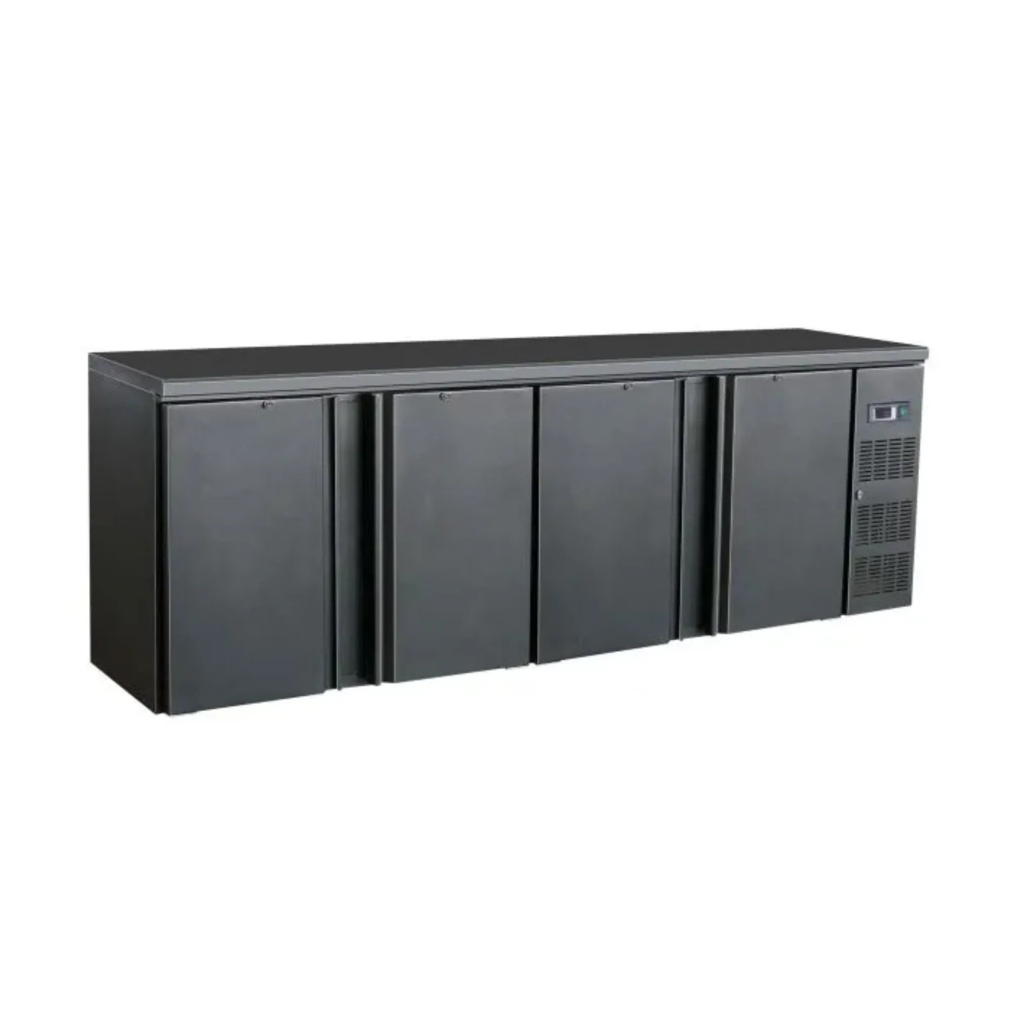 Picture of CombiSteel Backbar Cooler Black 4 Doors - 7450.0325