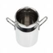 Picture of Olympia Stainless Steel Mini Milk Churn Medium 120ml - CL209