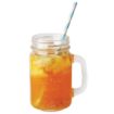 Picture of Olympia Handled Mason Jar 450ml (Pack of 12) - CM698