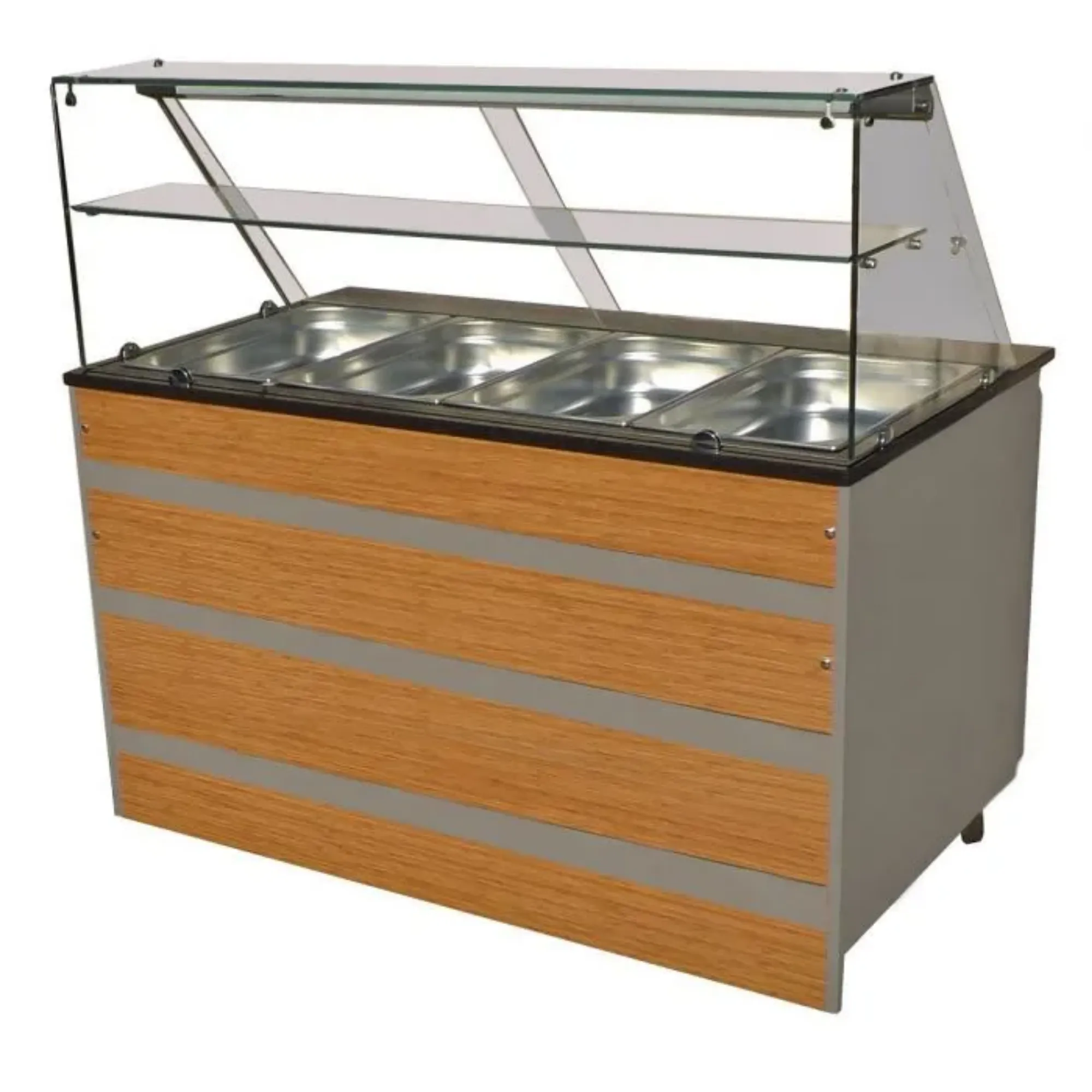 Picture of CombiSteel Refrigerated Buffet 4/1 GN Sliding Glass - 7077.0105