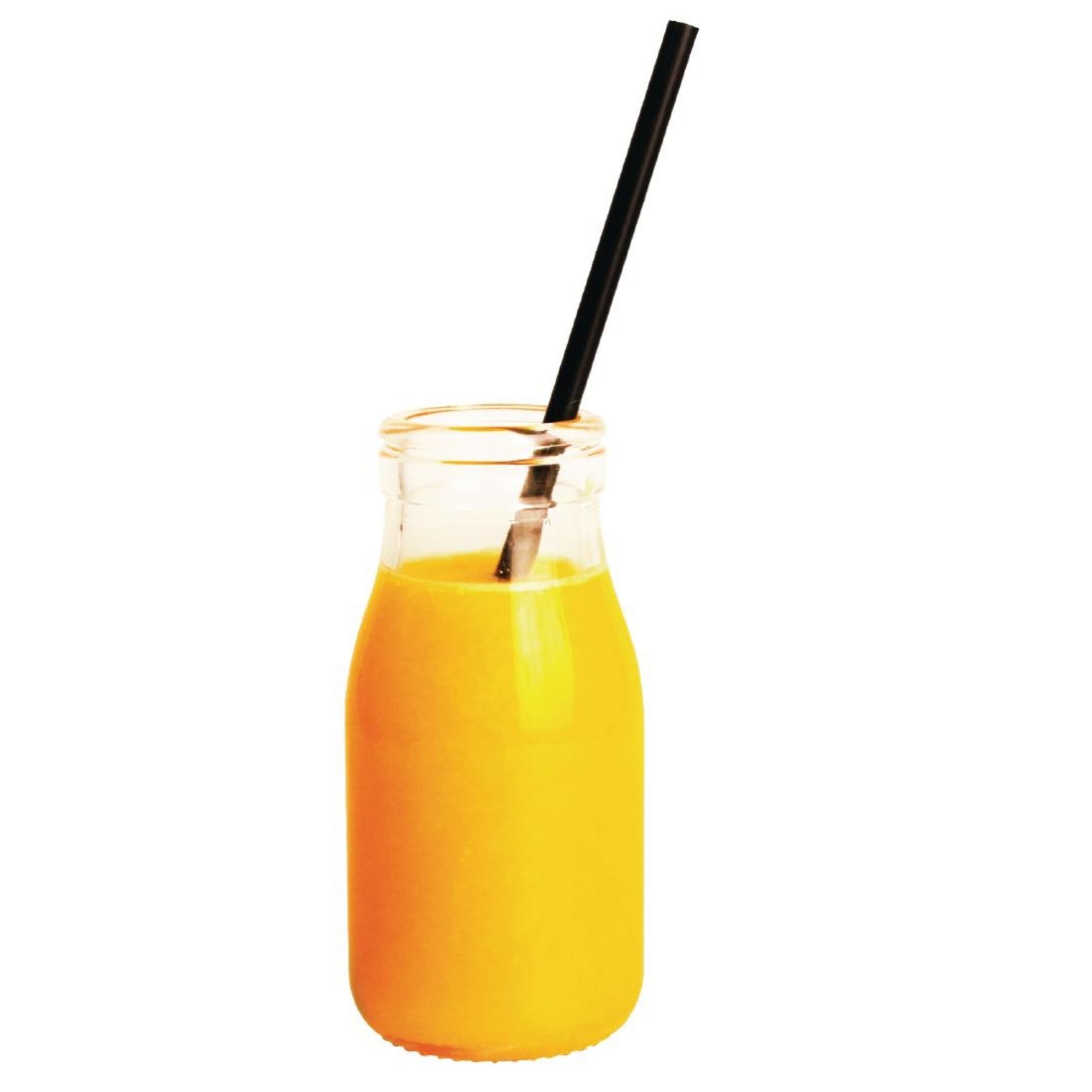 Picture of Olympia Glass Milk Bottles 200ml (Pack of 12)