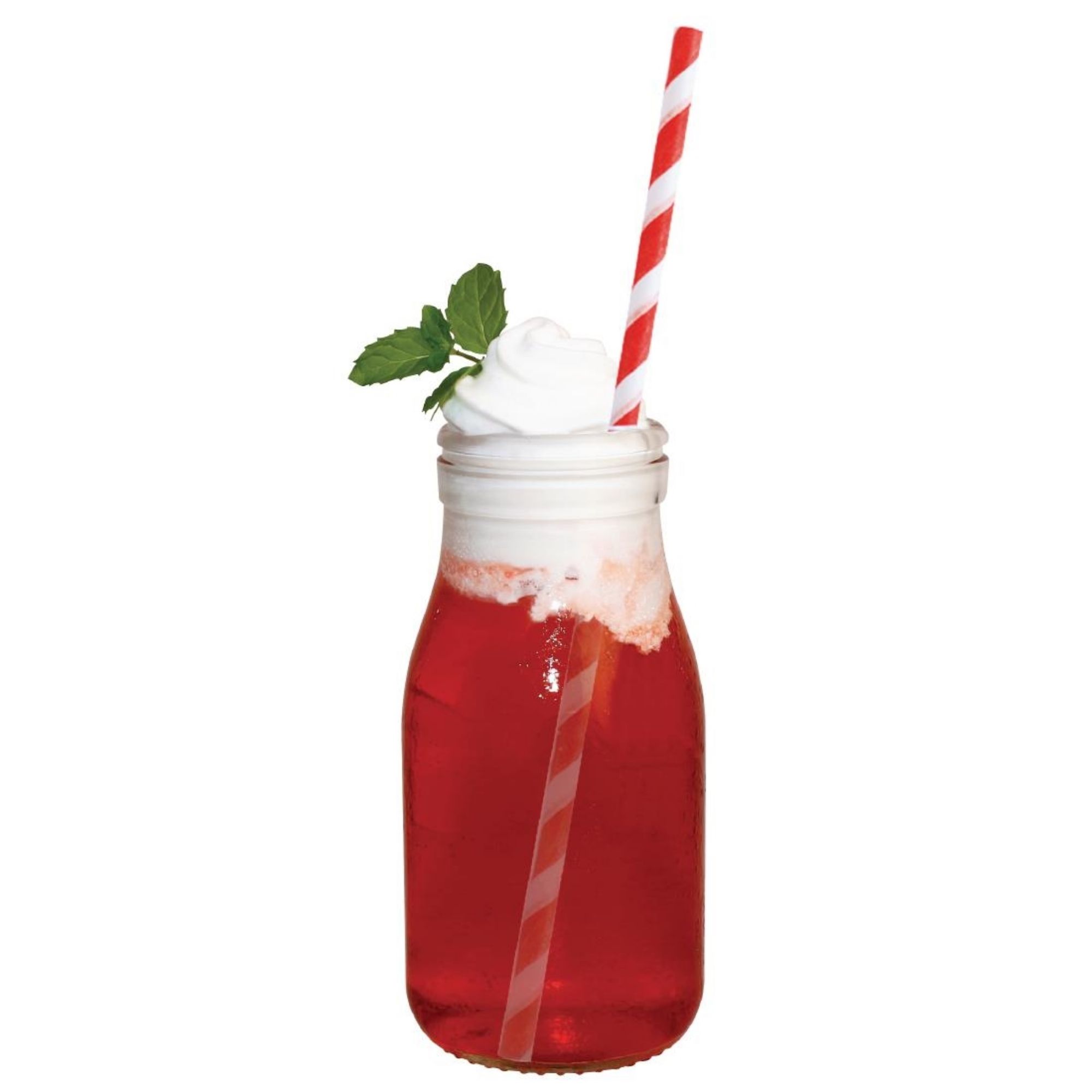 Picture of Olympia Glass Milk Bottles 200ml (Pack of 12)