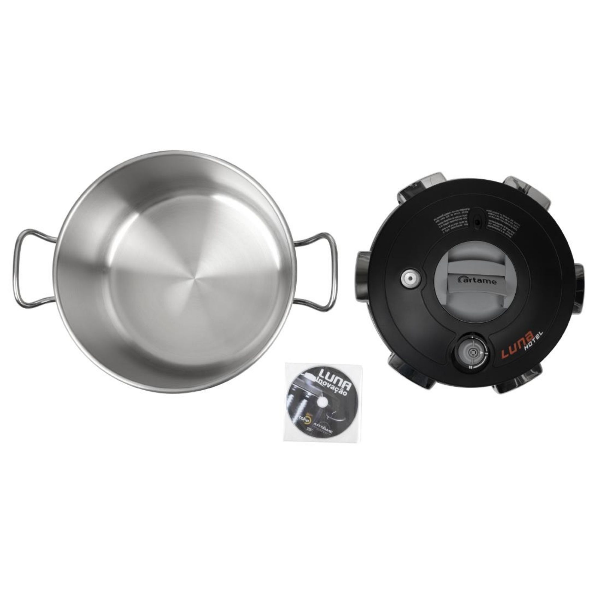 Picture of Artame Luna Stainless Steel High Capacity Pressure Cooker 32cm