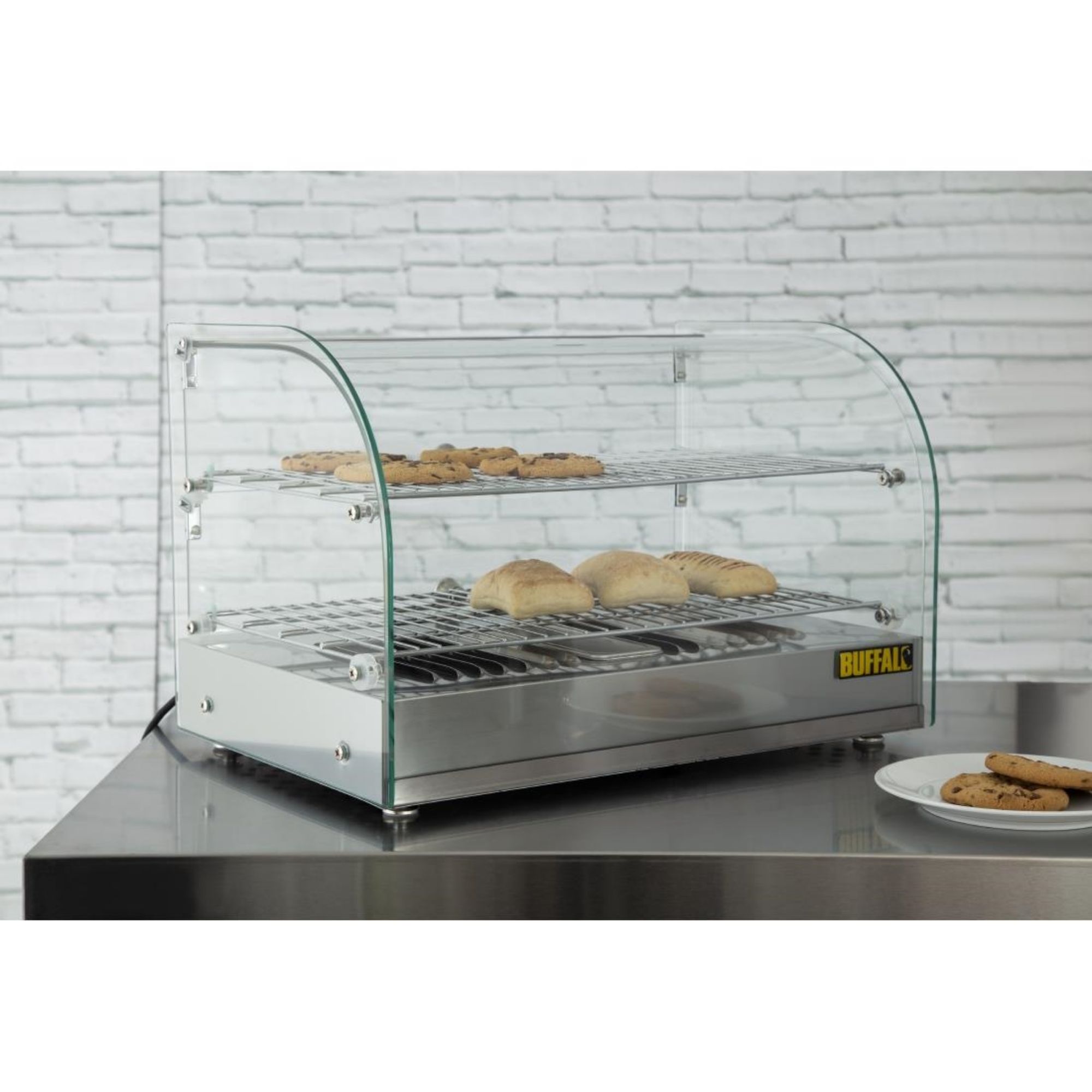 Picture of Buffalo Countertop Heated Food Display 554mm Width