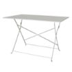 Picture of Bolero Pavement Style Folding Table Grey 1100mm x 700mm - CH969