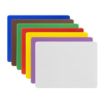 Picture of Hygiplas Low Density Chopping Board Set Small 305x229x12mm (Pack of 7) - CH049