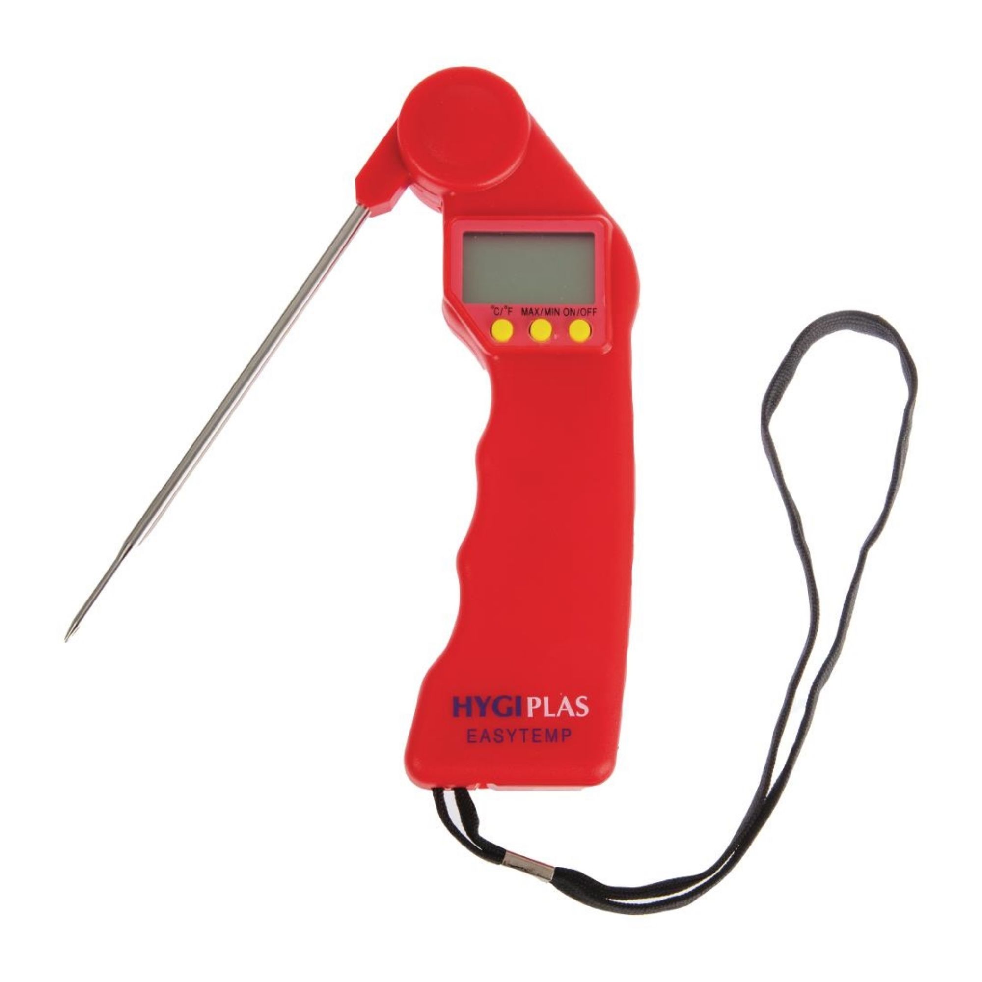 Picture of Hygiplas Easytemp Colour Coded Red Thermometer