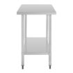 Picture of Nisbets Essentials Self Assembly Stainless Steel Table 800 x 600mm - CH059