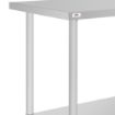 Picture of Nisbets Essentials Self Assembly Stainless Steel Table 800 x 600mm - CH059