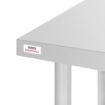 Picture of Nisbets Essentials Self Assembly Stainless Steel Table 800 x 600mm - CH059