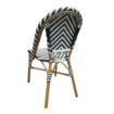 Picture of Bolero Parisian Style Rattan Side Chair Black (Pack of 2) - CH111