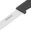 Picture of Hygiplas Serrated Tomato Knife Black 10.5cm - CF897