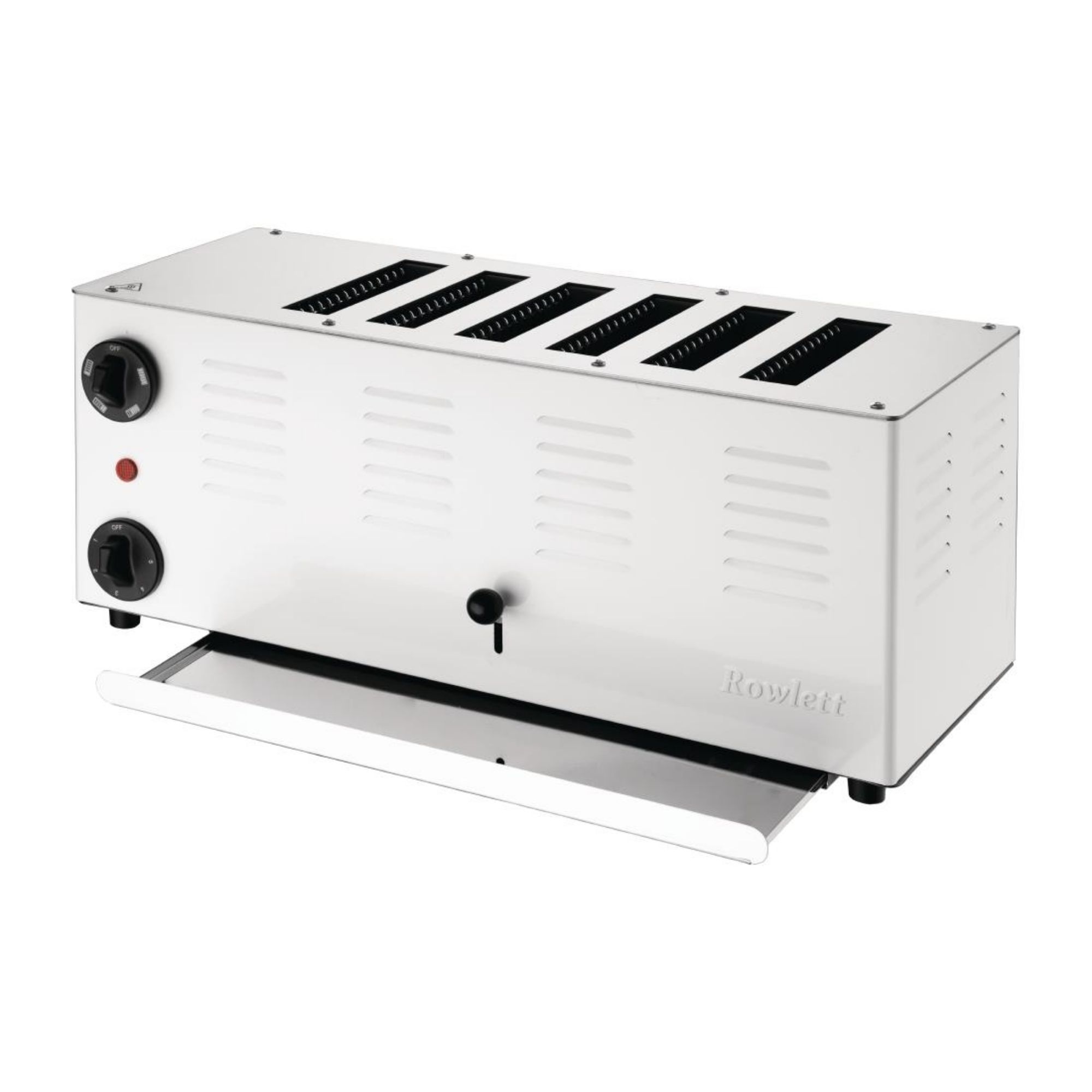 Picture of Rowlett Regent 6 Slot Toaster White with 2x Additional Elements