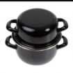 Picture of Olympia Mussel Pot Enamel Small - CF269