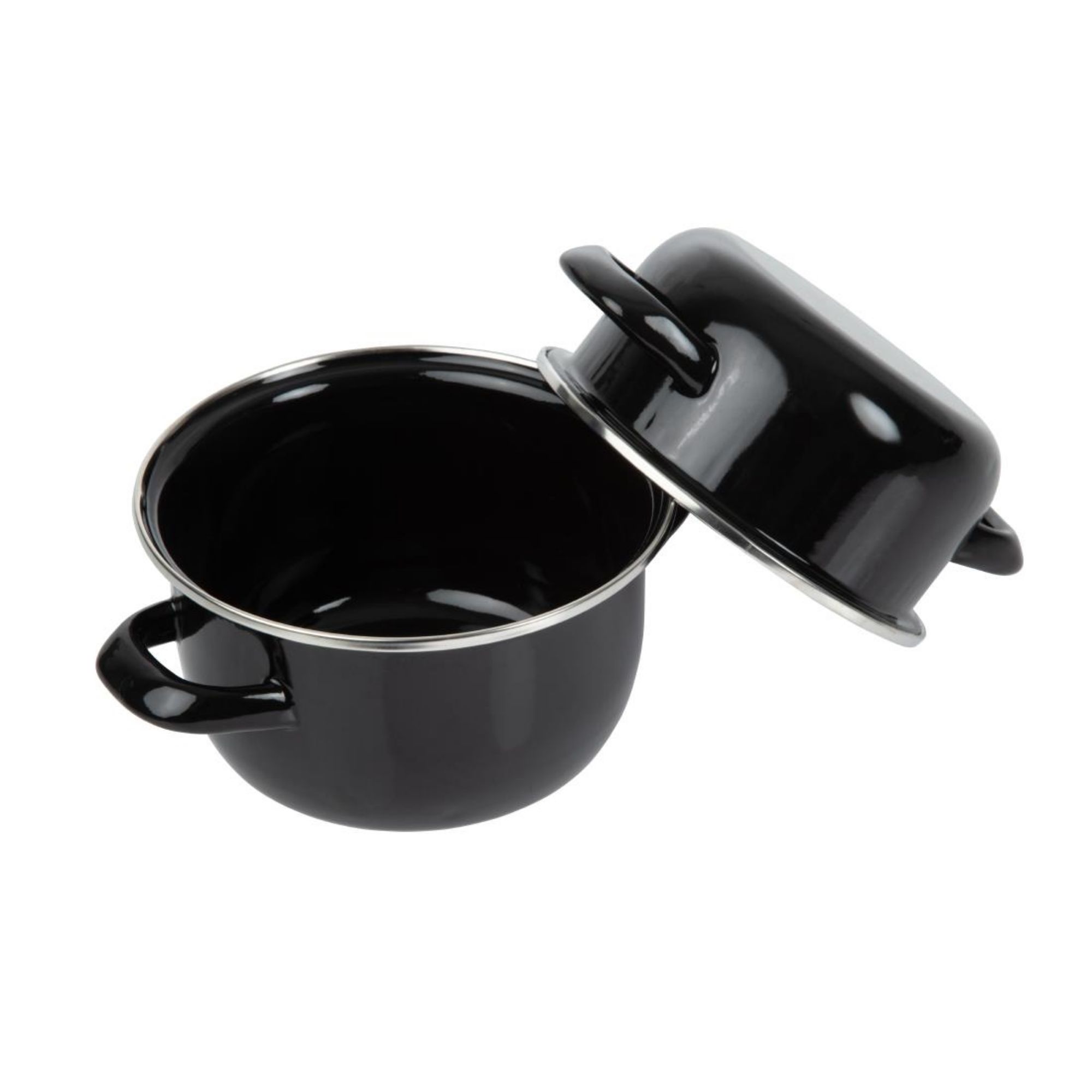 Picture of Olympia Mussel Pot Enamel Small