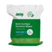 Picture of Jantex Green Surface Sanitiser Wipes Refill Pack 200mm (Pack of 400) - CH653