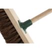 Picture of Jantex Wooden Broom Head Stiff Bassine 12in - CD798