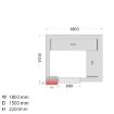 Picture of Tefcold CRNF1815 Freezer Room (Freezing) H2200 x W1800 x D1500 - CRNF1815