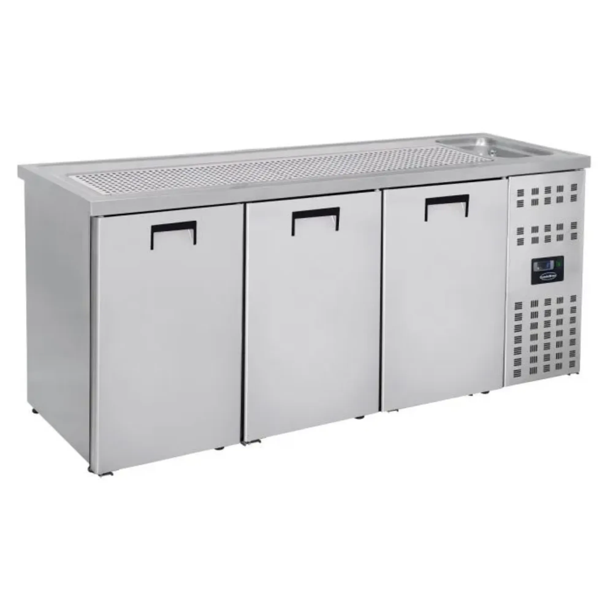 Picture of CombiSteel Beer Counter 3 Doors 1 Sink Right Motor - 7489.5330