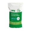 Picture of Jantex Green Sanitiser Wipes Refill Pack 130mm (Pack of 100) - CH655