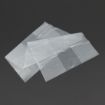 Picture of Jantex Heavy Duty Recycled Clear Bin Bags 120Ltr (100 Pack) - HW686