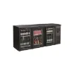 Picture of CombiSteel Backbar Cooler Black 3 Glass Doors Side Motor