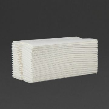 Picture of Jantex C Fold Paper Hand Towels White 2-Ply (Pack of 2355 sheets)
