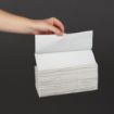 Picture of Jantex C Fold Paper Hand Towels White 2-Ply (Pack of 2355 sheets) - CF796