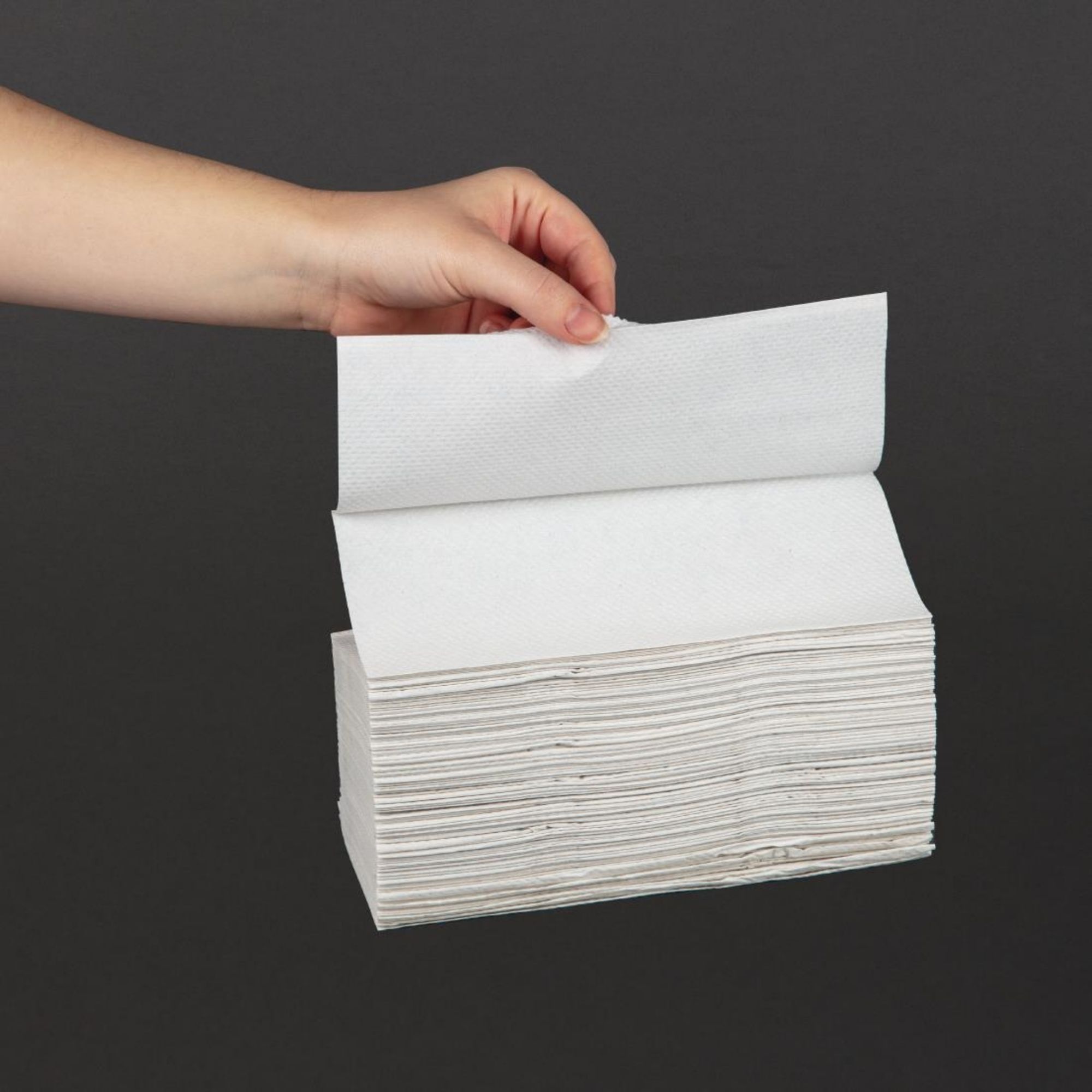 Picture of Jantex C Fold Paper Hand Towels White 2-Ply (Pack of 2355 sheets)