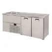 Picture of CombiSteel Beer Counter 2 Doors 2 Sinks Left Motor