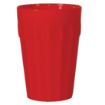 Picture of Olympia Kristallon Polycarbonate Tumblers Red 142ml (Pack of 12) - CE273
