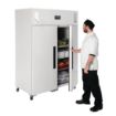 Picture of Polar G-Series Upright Double Door Freezer 1200Ltr White - CD616