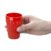 Picture of Olympia Kristallon Polycarbonate Tumblers Red 142ml (Pack of 12) - CE273