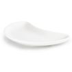 Picture of Olympia Whiteware Crescent Salad Plates 200mm (Pack of 12) - C231