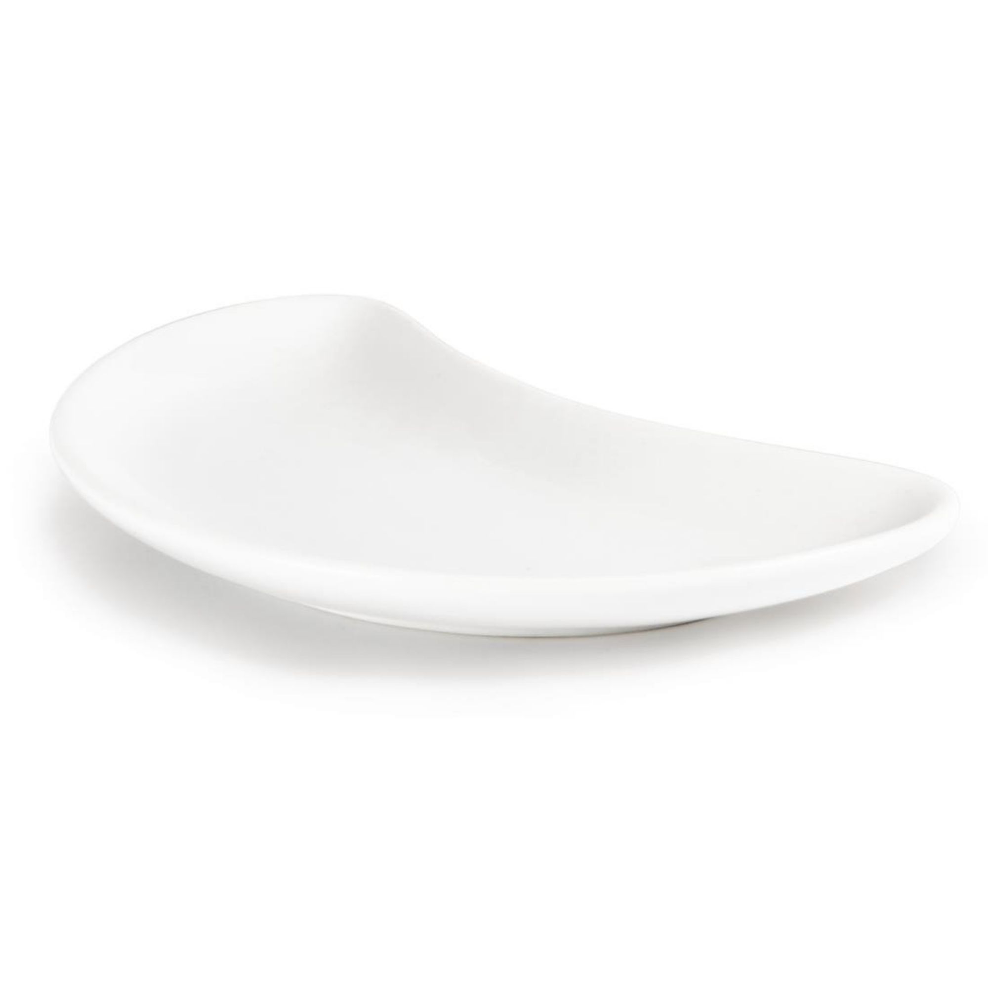 Picture of Olympia Whiteware Crescent Salad Plates 200mm (Pack of 12)