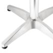 Picture of Bolero Square Stainless Steel Bistro Table 700mm - CG834