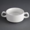 Picture of Olympia Athena Stacking Soup Bowls 160mm 290ml (Pack of 12) - CF369