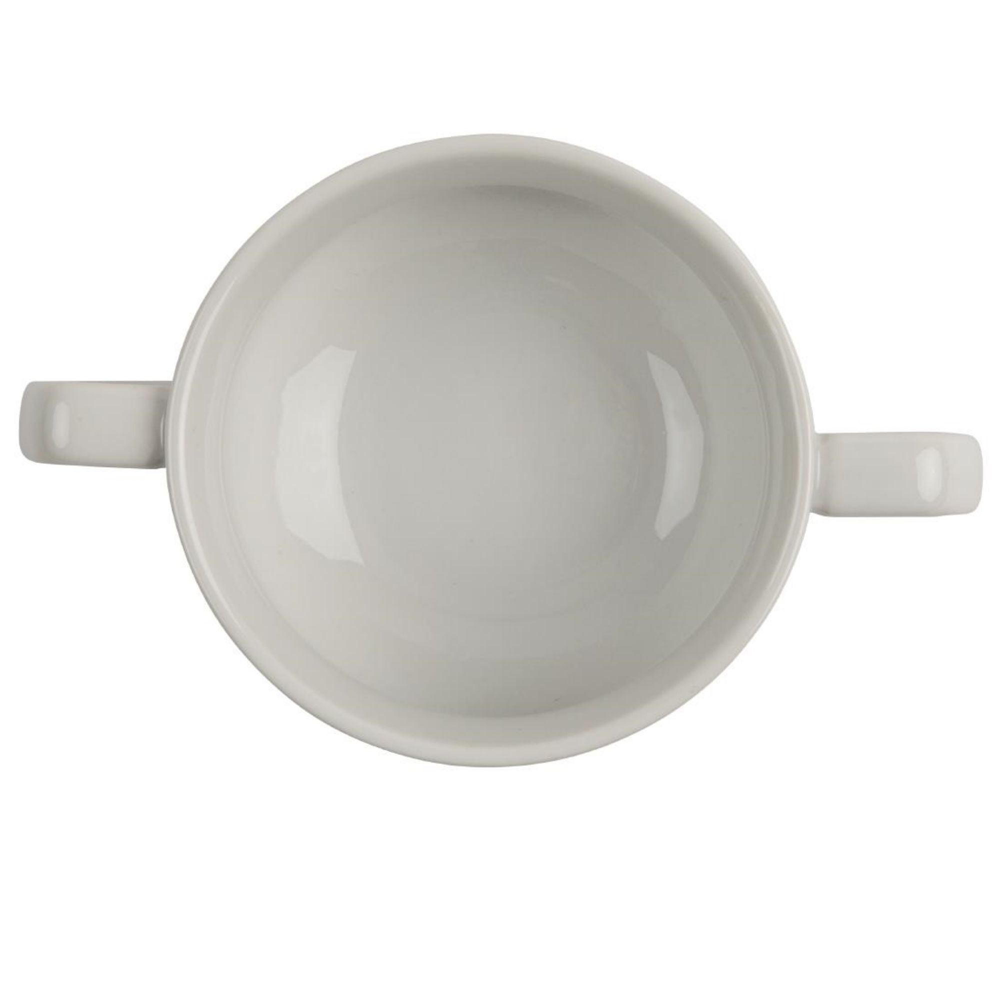 Picture of Olympia Athena Stacking Soup Bowls 160mm 290ml (Pack of 12)