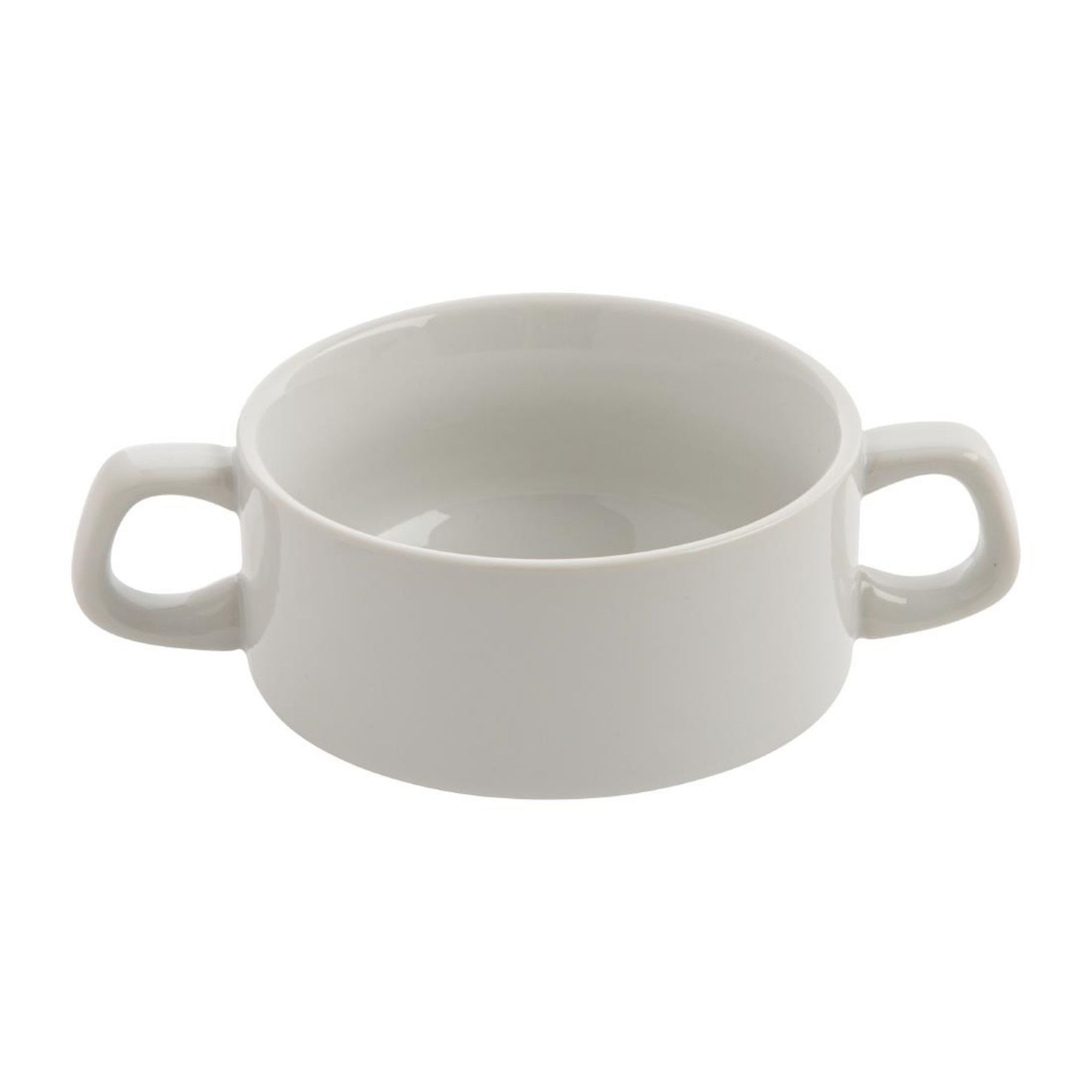 Picture of Olympia Athena Stacking Soup Bowls 160mm 290ml (Pack of 12)