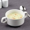 Picture of Olympia Athena Stacking Soup Bowls 160mm 290ml (Pack of 12) - CF369