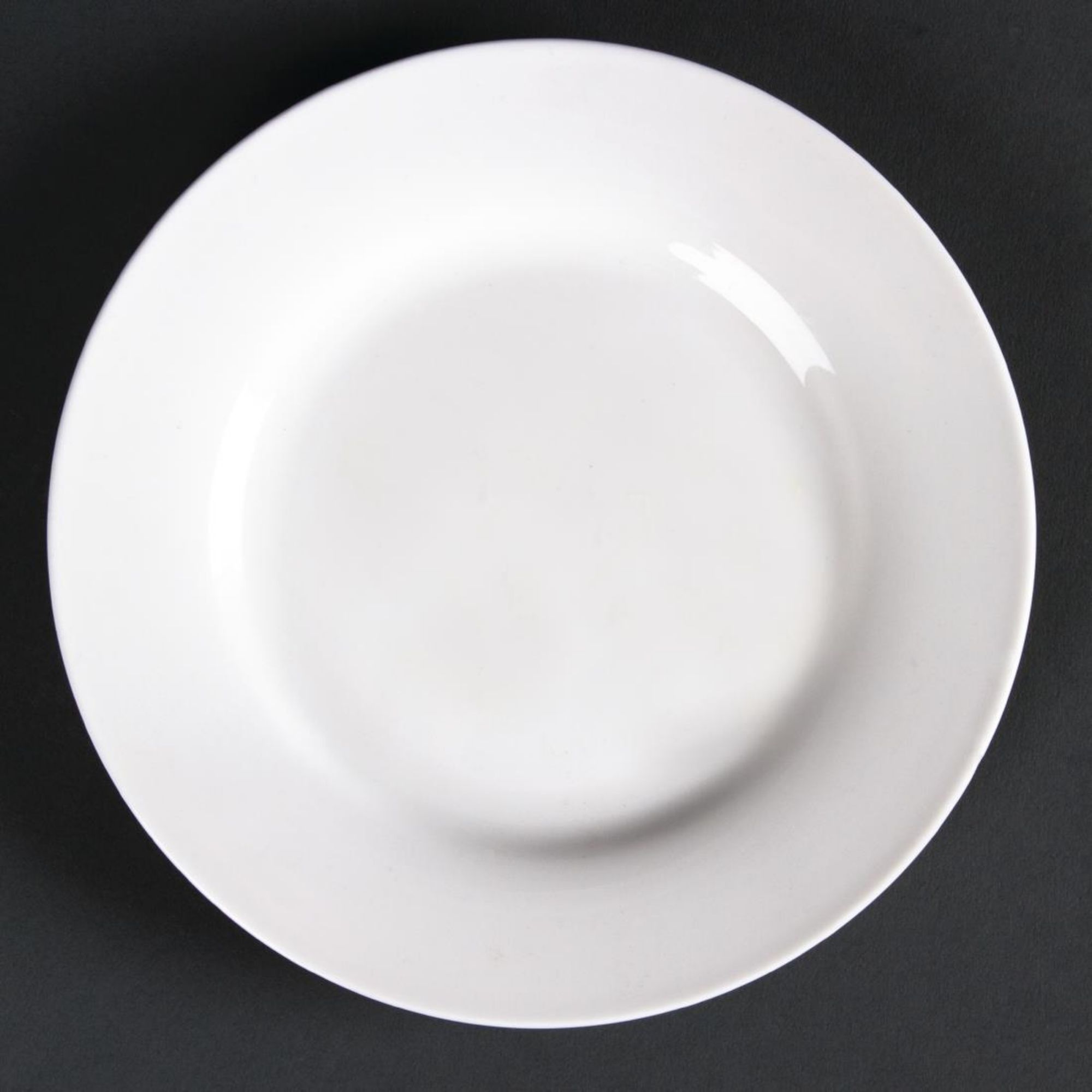 Picture of Olympia Lumina Wide Rim Round Plates 150mm (Pack of 6)