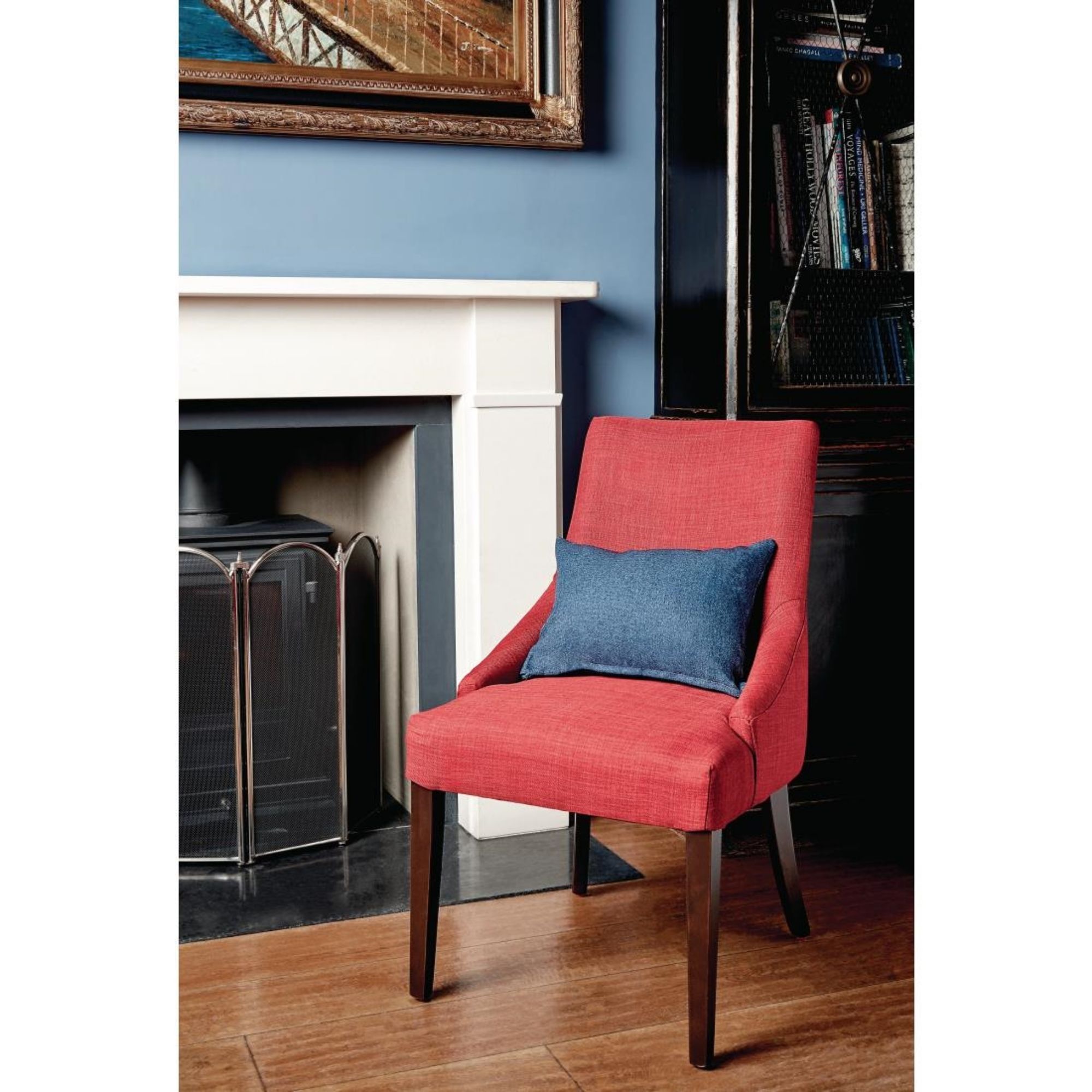 Picture of Bolero Dark Red Finesse Dining Chairs (Pack of 2)
