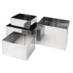 Picture of Vogue Square Mousse Rings 60 x 60 x 60mm Extra Deep - CF165